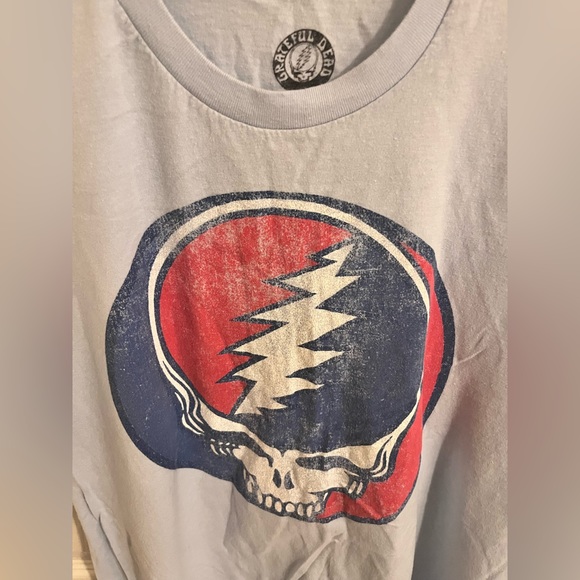 Ripple Junction Grateful Dead Iconic Symbol Graphic Print Classic T-Shirt. L. - Picture 4 of 6